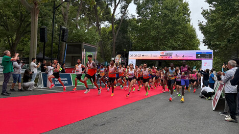 Kedir y Cheruiyot inscriben su nombre en el Medio Maratón de Albacete