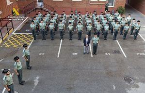 3.123 guardias civiles alumnos en prácticas se incorporan a sus unidades en toda España