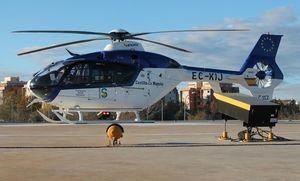 Sucesos.- Trasladado en helicóptero a La Paz de Madrid un trabajador tras sufrir la amputación de una mano en Albacete