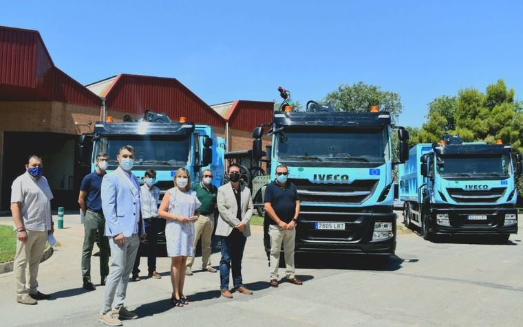 El Consorcio de Medio Ambiente de la Diputación de Albacete incorpora tres nuevos camiones a la Recogida Selectiva de Papel-Cartón en la provincia