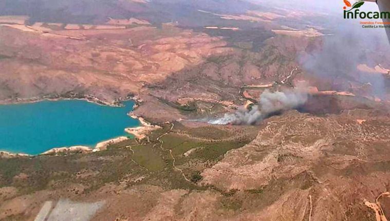 Incendios.- Declarados dos incendios forestales en Liétor y Tobarra, en la provincia de Albacete