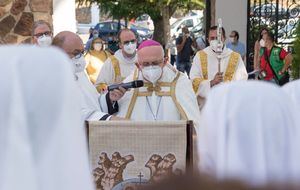 El Santuario de Cortes, Alcaraz, se viste con sus mejores galas para la celebración del Jubileo de la Virgen de Cortes que recuerda los 800 años de su aparición