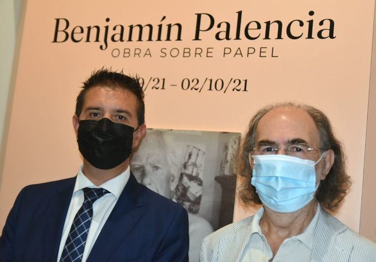 Santi Cabañero abre, con la inauguración de la Exposición ‘Obra sobre papel’, el compendio de actividades preparadas desde la Diputación de Albacete en homenaje a Benjamín Palencia