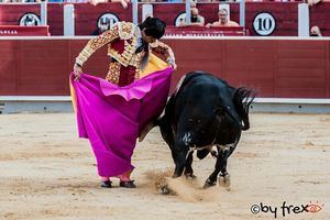Solo una oreja fue al esportón de Perera en la segunda de abono de Albacete