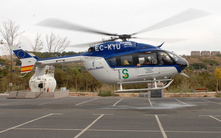 Sucesos.- Herido grave un trabajador de 44 años tras caerle encima un torete mecánico en Hellín