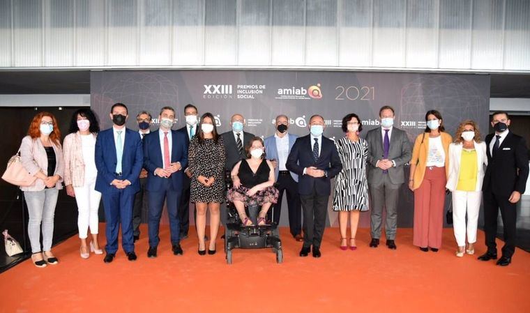 Amiab reconoce a instituciones, empresas, medios de comunicación y particulares con sus XXIII Premios Inclusión Social