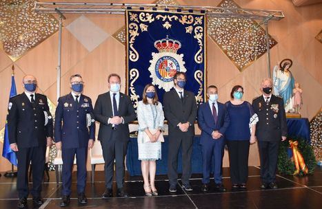 El vicealcalde destaca durante el acto del Día de la Policía Nacional la suma de esfuerzos y coordinación entre las Fuerzas y Cuerpos de Seguridad