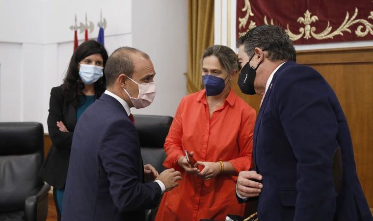 Foto: La diputada del PP, Ana Guarinos en las Cortes.