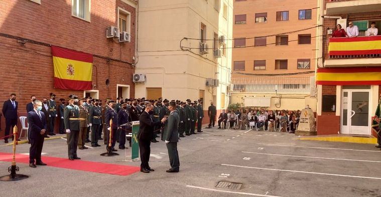 El alcalde pone en valor la imprescindible contribución de la Guardia Civil para garantizar la seguridad de los albaceteños y las albaceteñas