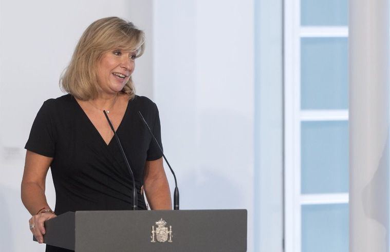 (Foto archivo).- La directora adjunta del gabinete de presidencia del Gobierno, Llanos Castellanos, en el acto de toma de posesión de altos cargos del Ministerio de la Presidencia, Relaciones con las Cortes y Memoria Democrática y del de Cultura y Deporte.