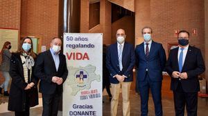 Emilio Sáez: “Albacete es un ejemplo de solidaridad de la mano de la Hermandad de Donantes de Sangre, que lleva 50 años regalando vida”
