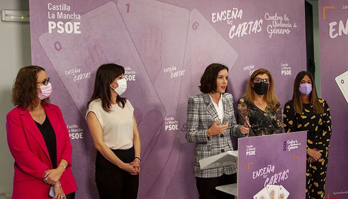 ‘Enseña tus cartas’, lema del PSOE para implicar a Castilla-La Mancha el 25N