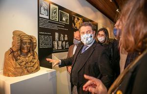 El presidente Page asiste a la inauguración de la exposición ‘150 años con los Íberos: 1871-2021’ en el Museo de Albacete