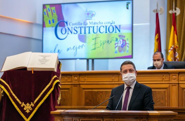 Page destaca la mejora constante de Castilla-La Mancha con la Constitución: 'No contemplo un país sin este modelo de convivencia'