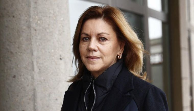 María Dolores de Cospedal declara en la comisión de investigación del caso Kitchen