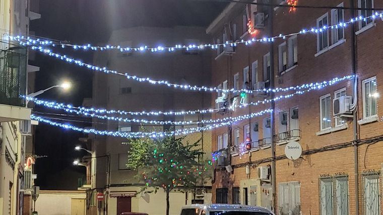 La Navidad ya ilumina la calle Lugo de Albacete