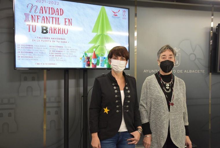 'La Navidad Infantil en tu Barrio' acercará talleres a los barrios y pedanías de Albacete hasta el 3 de enero