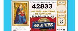 Lotería.- El 42.833, el primer cuarto premio, reparte más de 1 millón de euros por todas las provincias de Castilla-La Mancha