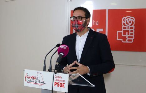 Sergio Gutiérrez: “Frente a más empleo, menos trasvases, más consenso y más vacunas, el PP nos ha ofrecido más bulos, más insultos, menos propuestas y más Cospedal” 