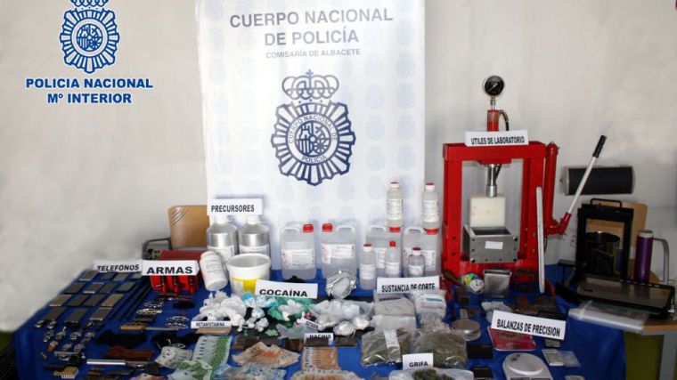 Operación contra el tráfico de cocaína en la provincia de Albacete
