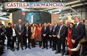 García-Page acompaña a los Reyes de España en la inauguración de la Feria Internacional de Turismo, FITUR 2022