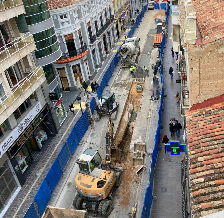 La calle Tesifonte Gallego quedará cortada al tráfico desde la plaza de Gabriel Lodares a partir de este miércoles
