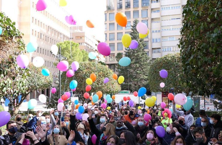 Afanion vuelve al Altozano para reclamar “una mejor supervivencia” en el cáncer infantil