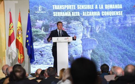 El transporte a demanda de Castilla-La Mancha enciende su motor en Priego para 15.500 personas en 70 pueblos de la Serranía conquense