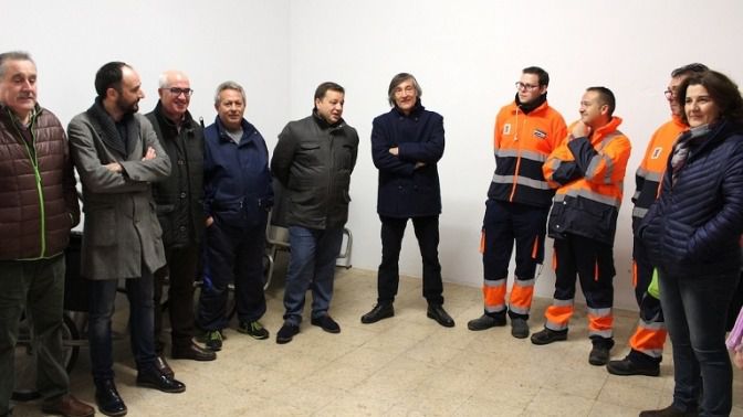 El alcalde de Albacete resalta el “esfuerzo y sacrificio” de los trabajadores de Valoriza durante las fechas navideñas
