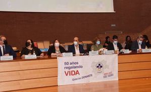 La Diputación de Albacete reitera su apoyo a la Hermandad de Donantes de Sangre de Albacete durante su 50 Asamblea General