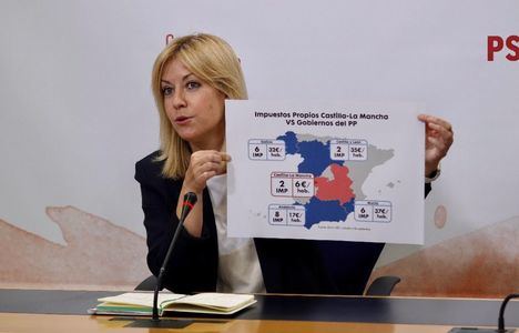 Abengózar pide a Núñez que deje el “populismo fiscal y las mentiras”: “En Castilla-La Mancha se pagan menos impuestos que en las Comunidades del PP”
