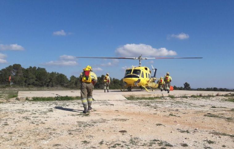 El Gobierno de Castilla-La Mancha, 'muy satisfecho' del acuerdo 'histórico' con los trabajadores de extinción de incendios