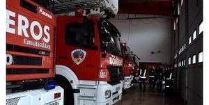Sucesos.- Desalojadas 30 personas por el incendio en el interior de una empresa de Caudete (Albacete)