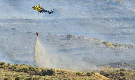 Incendios.- Castilla-La Mancha cuantifica en 8.000 las hectáreas afectadas por el fuego y un aumento del 35% en los siniestros
