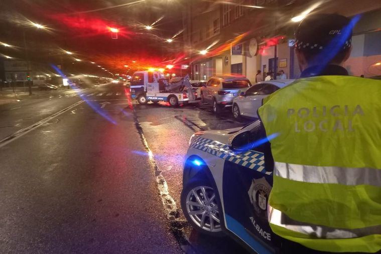 Sucesos.- Muere el conductor de una moto al colisionar con un turismo en Albacete capital