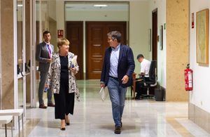 Patxi López replica a Page que gobernar no es estar "cómodo" y que se pacta con Bildu asuntos a los que el PP se niega