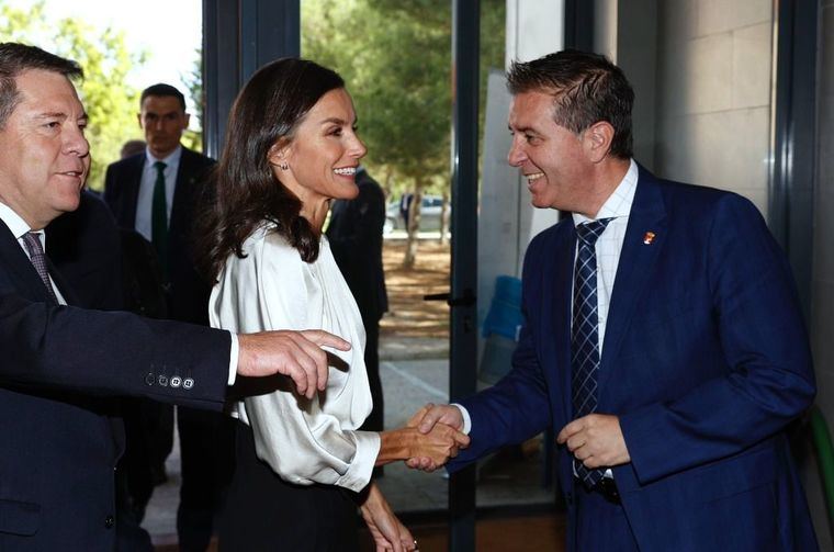 El presidente de la Diputación de Albacete asiste a la apertura del curso de FP 22/23 por parte de la Reina Doña Letizia