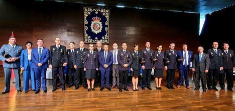 Celebración en Albacete del patrón del Cuerpo Nacional de Policía, Los Ángeles Custodios