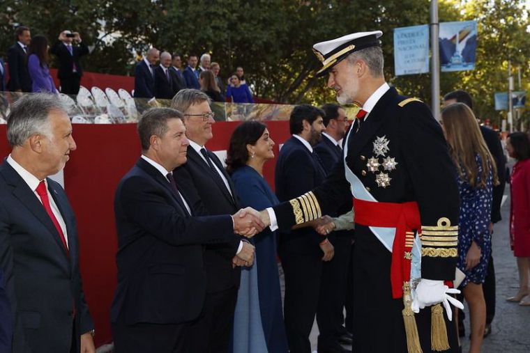 Page defiende que la nación española 'aflora sin ruidos' en momentos difíciles: 'Hace que te sientas orgulloso'