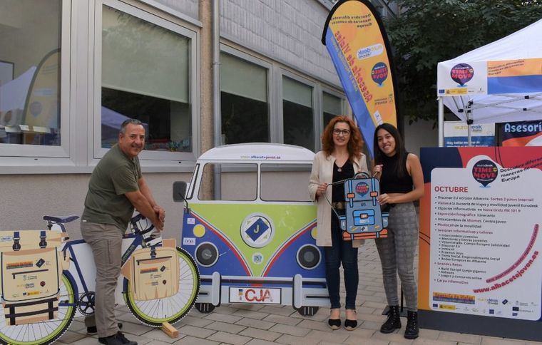 La juventud de Albacete ya puede informarse de las oportunidades de movilidad europea a través de ‘Time to move’, la campaña de Eurodesk