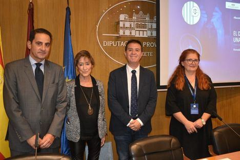 Cabañero avanza que la Diputación duplicará su colaboración con el Colegio de la Abogacía de Albacete para apoyar el turno de oficio de asistencia penitenciaria