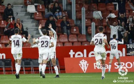2-2. Sporting y Albacete empatan en un partido muy competido