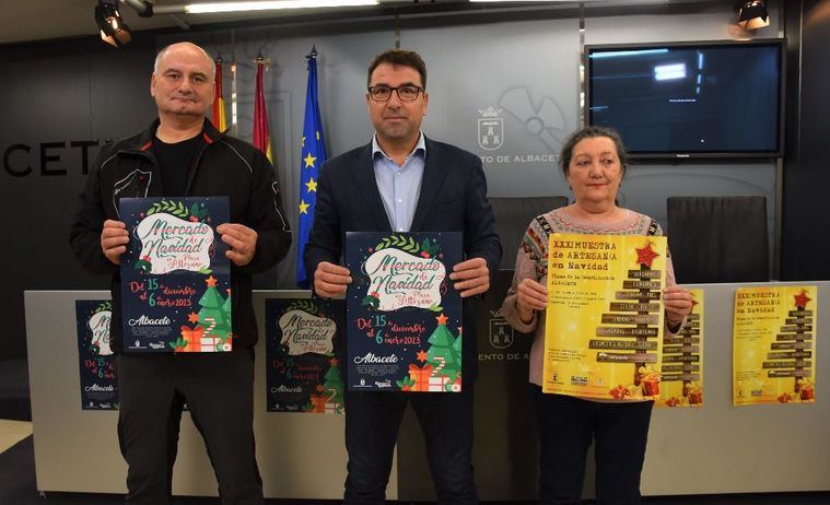 Albacete acogerá una nueva edición del Mercado de Navidad y la XXXI Muestra de Artesanía con medio centenar de puestos con productos variados