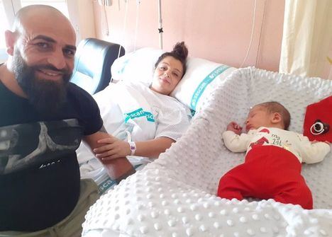 El primer bebé de Castilla-La Mancha en 2023 se llama Antón y ha nacido en el Hospital de Manzanares (Ciudad Real)
