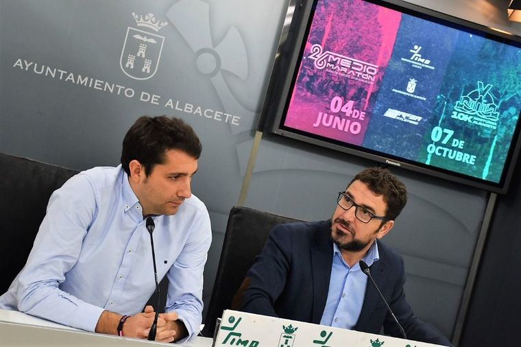 El concejal de Deportes anuncia la celebración de la Media Maratón para el domingo, 4 de junio, y la 10k Nocturna para el sábado, 7 de octubre