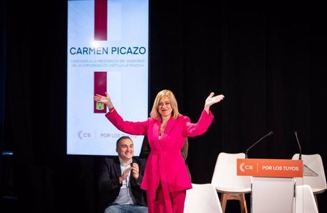 Carmen Picazo, presentada como candidata de Ciudadanos en Castilla-La Mancha 