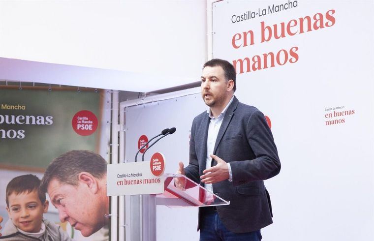 Agua.- PSOE destaca la 'valentía' de Page en defender C-LM frente al PP y Vox que 'son sucursales' de Feijóo y Abascal