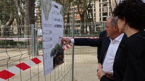 El Parque Abelardo Sánchez tendrá un nuevo restaurante de ensueño. El alcalde visita las obras