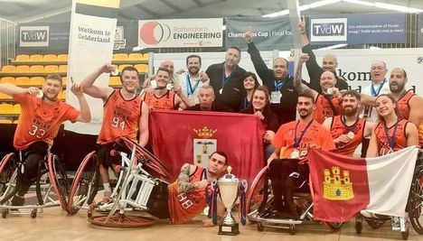 BSR Amiab Albacete vence en una final ajustada y se convierte en el rey del baloncesto en silla de ruedas europeo