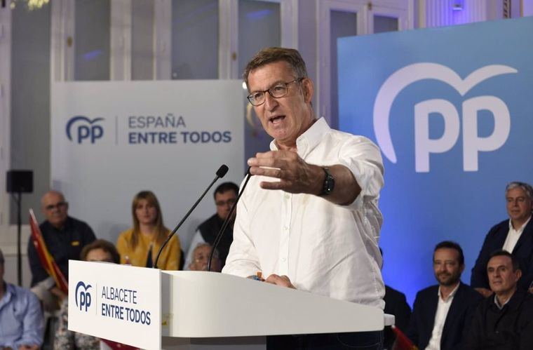Feijóo augura que el 'compromiso' del PP con Castilla-La Mancha 'será recompensado' este domingo en las urnas